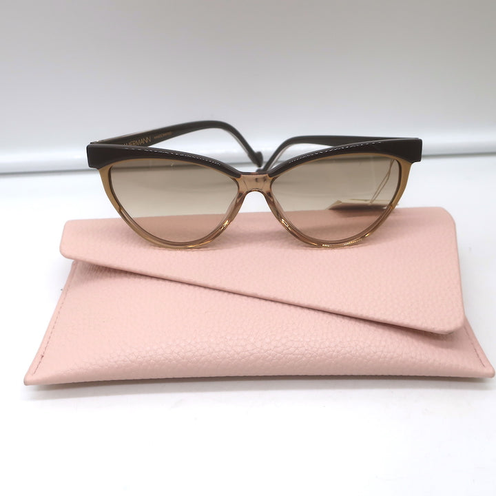 Zimmermann Teller Sunglasses Chocolate/Mushroom 4115F20 NEW