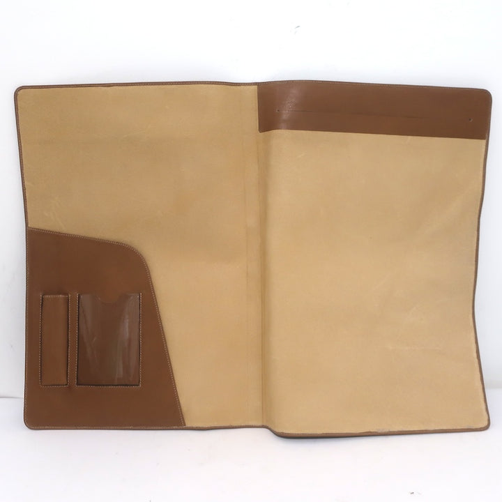 Vintage Gucci Briefcase Beige Leather Web-Strap Messenger Bag