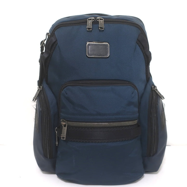 TUMI Alpha Bravo Navigation Backpack Navy Ballistic Nylon