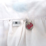 Celia B Embroidered Maxi Dress White Cotton Size Medium