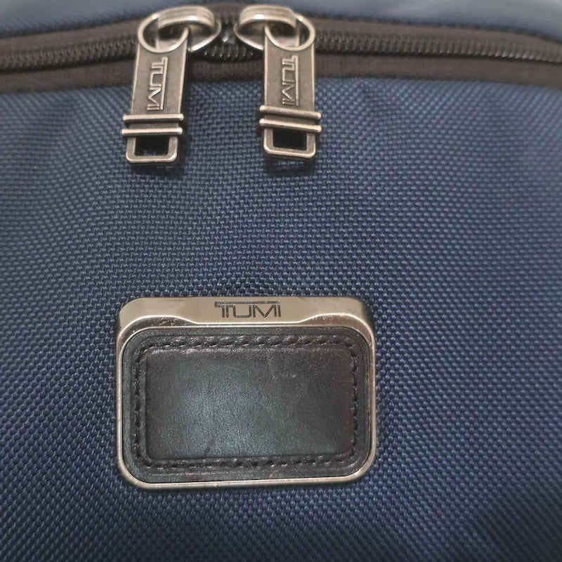 TUMI Alpha Bravo Navigation Backpack Navy Ballistic Nylon