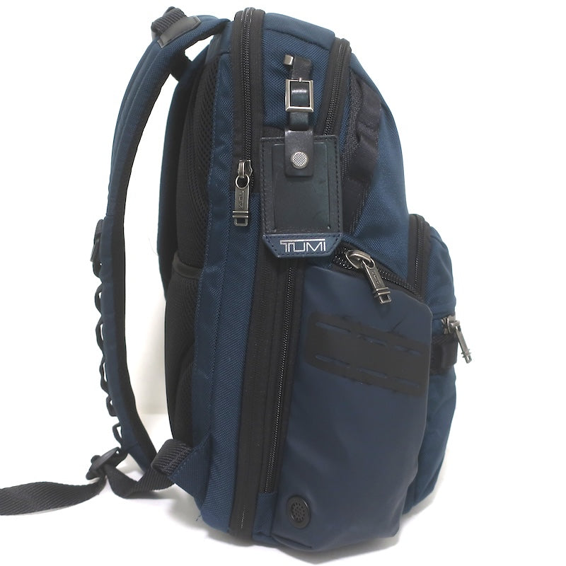 TUMI Alpha Bravo Navigation Backpack Navy Ballistic Nylon