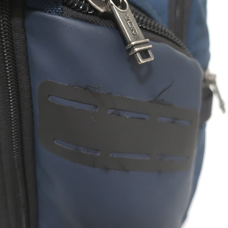 TUMI Alpha Bravo Navigation Backpack Navy Ballistic Nylon