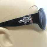 Chrome Hearts Hung Shield Sunglasses Black