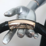 Gucci Indy Large Hobo Bag Black Leather Bamboo Tassel Crossbody