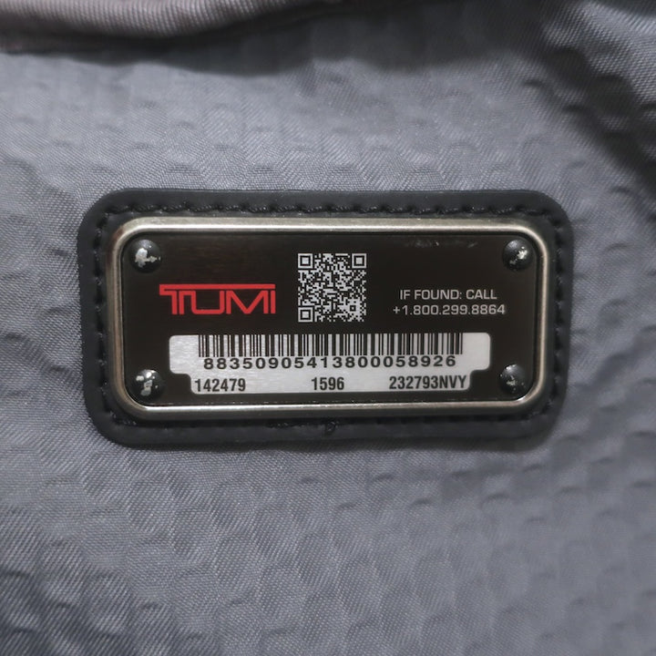 TUMI Alpha Bravo Navigation Backpack Navy Ballistic Nylon