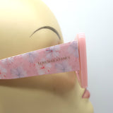 LoveShackFancy Arietta Square Sunglasses Blushing Quartz NEW