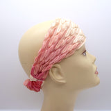Missoni Ombre Knit Headband Pink/Cream One Size