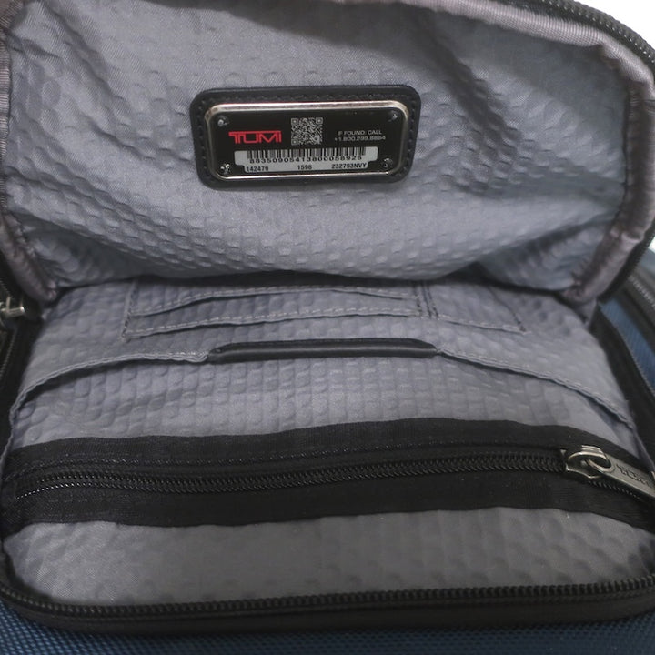 TUMI Alpha Bravo Navigation Backpack Navy Ballistic Nylon