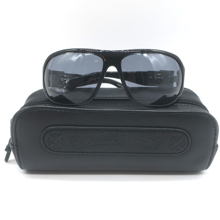 Chrome Hearts Hung Shield Sunglasses Black
