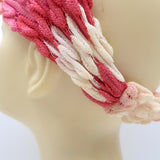Missoni Ombre Knit Headband Pink/Cream One Size