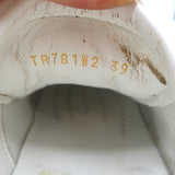 Valentino Rainbow Open Low Sneakers White Leather Size 39