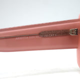 LoveShackFancy Arietta Square Sunglasses Blushing Quartz NEW