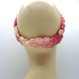Missoni Ombre Knit Headband Pink/Cream One Size