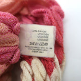 Missoni Ombre Knit Headband Pink/Cream One Size