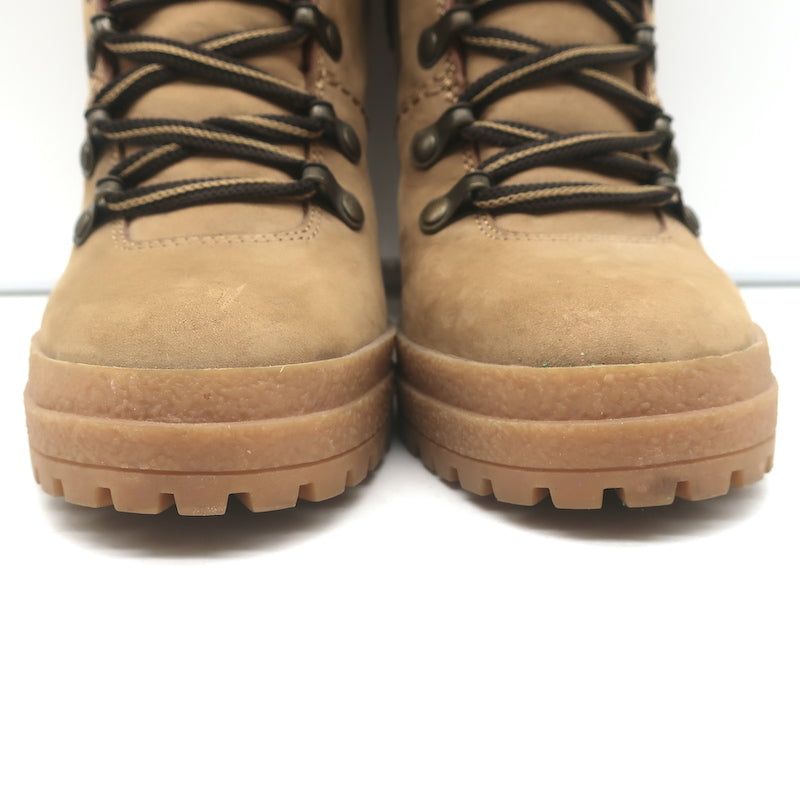 See by Chloe Eileen High Heel Hiking Boots Camel Suede Size 37