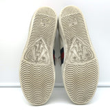 Gucci Ace Blind for Love Sneakers White Leather Size 38