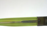 Chrome Hearts Queenie Oversize Tortoiseshell Sunglasses Havana/Lime Green