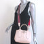 Longchamp Roseau Small Crossbody Tote Bag Light Pink Leather