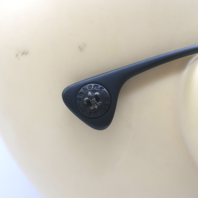 Chrome Hearts Hank Aviator Sunglasses Black 62mm