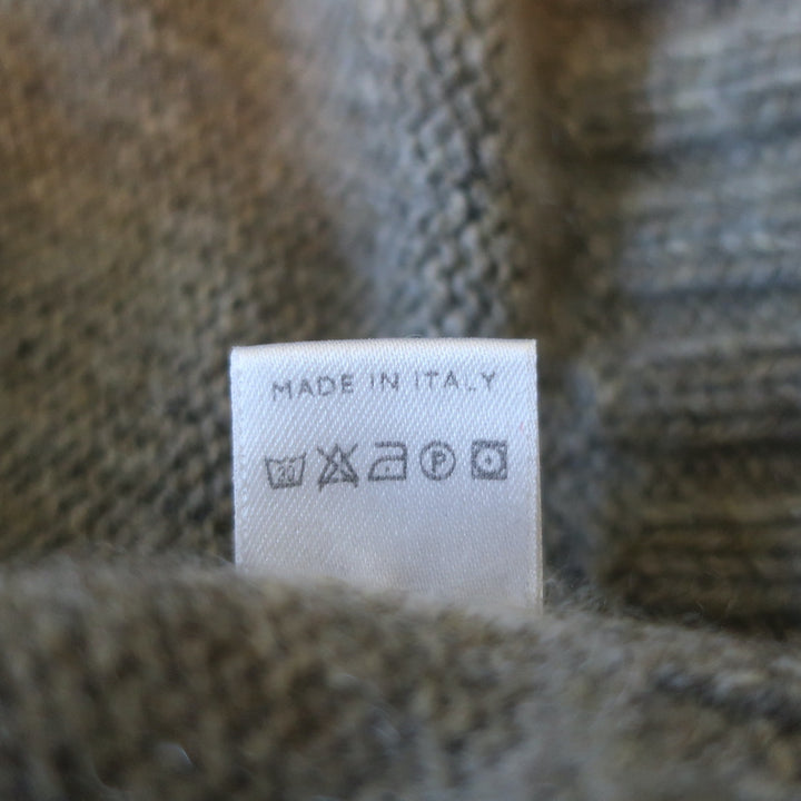 Loro Piana Cashmere Turtleneck Sweater Sage Size 42