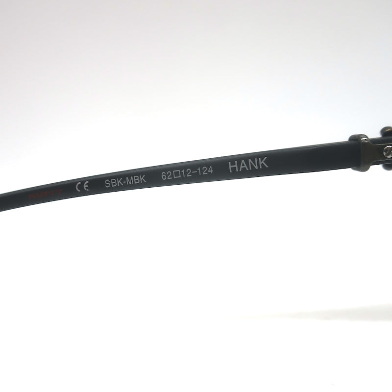 Chrome Hearts Hank Aviator Sunglasses Black 62mm