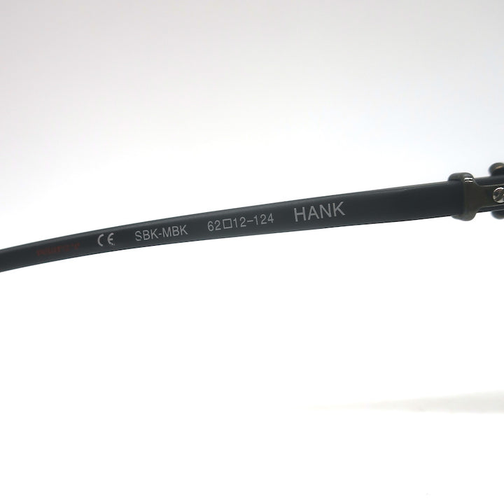 Chrome Hearts Hank Aviator Sunglasses Black 62mm