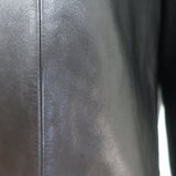 Vintage Celine Leather Blazer Black Size 40 Two-Button Jacket