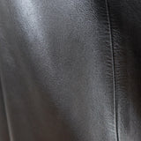 Vintage Celine Leather Blazer Black Size 40 Two-Button Jacket