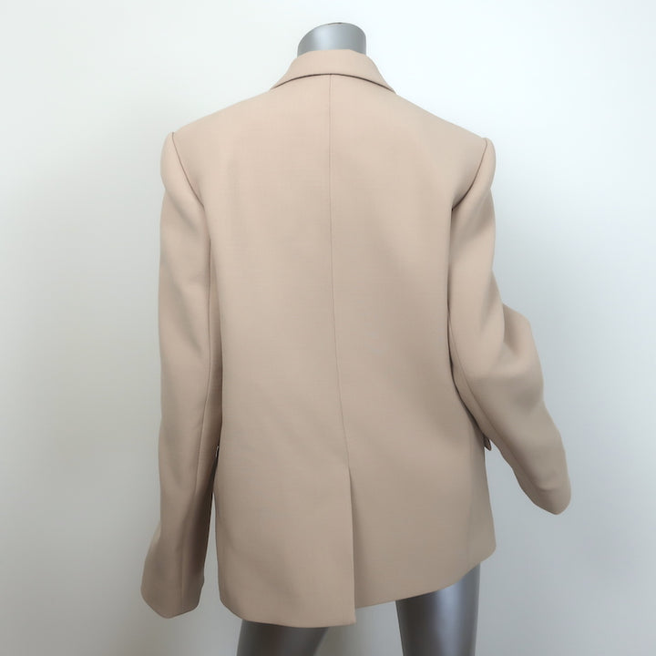 WARDROBE.NYC x Hailey Bieber HB Oversize Blazer Biscuit Virgin Wool Size Medium