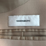 WARDROBE.NYC x Hailey Bieber HB Oversize Blazer Biscuit Virgin Wool Size Medium