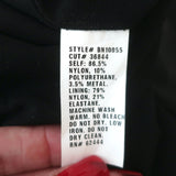 Nicole Miller Artelier Sleeveless Ruched Dress Black & Gold Metallic Size 6