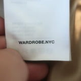 WARDROBE.NYC x Hailey Bieber HB Oversize Blazer Biscuit Virgin Wool Size Medium