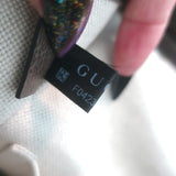 Gucci Ophidia GG Supreme Double Buckle Backpack Monogram Canvas & Orange Neon