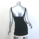 ALEXIS Sorena Tweed Mini Dress Black Cotton-Blend Size Extra Small NEW