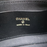 Chanel Chain-Around Quilted Mini Hobo Bag Black Lambskin Crossbody