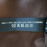 Ralph Lauren Black Label Suede Blazer Brown Size 10 Three-Button Jacket