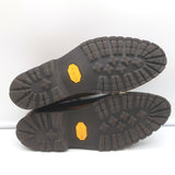 Bontoni Vittorio Lace-Up Oxfords Chocolate Brown Burnished Leather Size 8.5