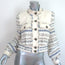 Veronica Beard Darren Cropped Tweed Jacket Ecru Cotton-Blend Size 4