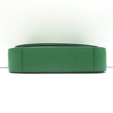 Gucci x Adidas Web Strap Mini Crossbody Flap Bag Green Leather NEW