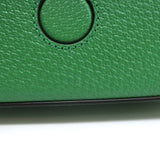 Gucci x Adidas Web Strap Mini Crossbody Flap Bag Green Leather NEW