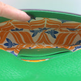 Gucci x Adidas Web Strap Mini Crossbody Flap Bag Green Leather NEW