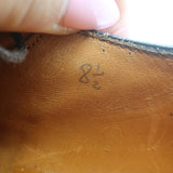 Bontoni Libertino Wingtip Lace-Up Oxfords Whiskey Brown Bison Leather Size 8.5