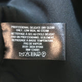 Proenza Schouler Sleeveless Ruffle Hem Dress Black Crepe Size 2