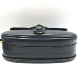 Christian Dior Bobby Medium Shoulder Bag Black Leather