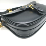 Christian Dior Bobby Medium Shoulder Bag Black Leather