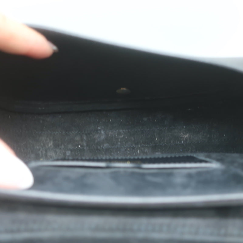 Christian Dior Bobby Medium Shoulder Bag Black Leather