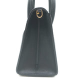 Christian Dior St. Honore Medium Tote Black Grained Leather Crossbody Bag