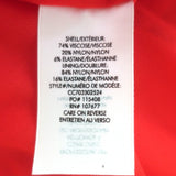 Alice + Olivia Sienna Off the Shoulder Sheath Dress Red Stretch Jersey Size 6