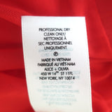 Alice + Olivia Sienna Off the Shoulder Sheath Dress Red Stretch Jersey Size 6